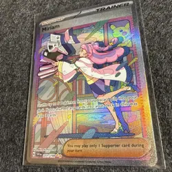 Miriam 251/198 Special Illustration Rare Pokemon Scarlet & Violet - Image 3