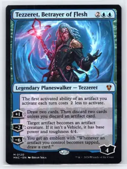 MTG Tezzeret, Betrayer of Flesh M Commander: Murders at Karlov Manor - Image 1