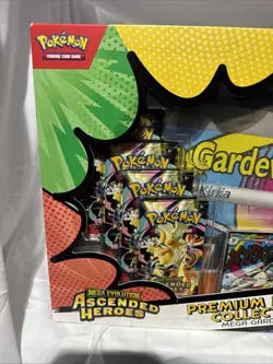 Pokemon Mega Evolution–Ascended Heroes Mega Gardevoir Premium Poster Box Sealed - Image 2