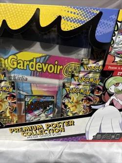 Pokemon Mega Evolution–Ascended Heroes Mega Gardevoir Premium Poster Box Sealed - Image 4