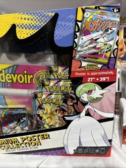 Pokemon Mega Evolution–Ascended Heroes Mega Gardevoir Premium Poster Box Sealed - Image 5