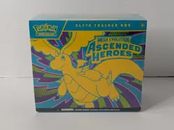 POKEMON TCG MEGA EVOLUTION ASCENDED HEROES ETB ELITE TRAINER BOX FACTORY SEALED - Image 1
