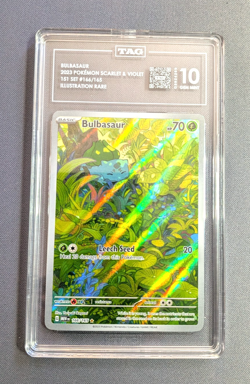 2023 Pokemon tcg Bulbasaur #166/165 Illustration Rare 151 english - TAG 10 - Image 5