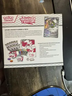 Pokemon White Flare ETB + 2x Booster Bundles - Pokemon TCG New Sealed - Image 2