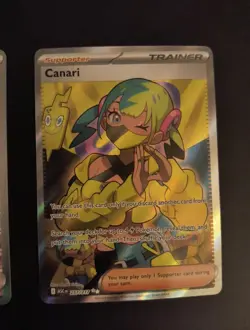 Pokemon Trainer Supporter Canari 291/217 & Canari 257/217 ME: Ascended Heroes NM - Image 3