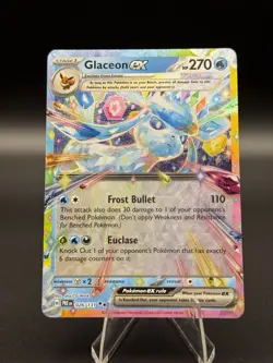 Pokemon Glaceon ex Sv: Prismatic Evolutions Double Rare Holo 270 HP English - Image 3
