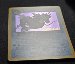 🌀Swirl🐠 Dark Gyarados Team Rocket Holo Rare Prerelease 8/82 Pokemon Vintage - Image 3