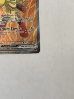 Pokemon TCG Armarouge EX 218/182 Full Art Paradox Rift Near Mint NM Condition - Image 5