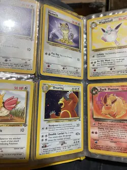 BASE SET FIRST EDITION POKEMON BINDERS COLLECTION BUY OUT VINTAGE 90s - Image 1