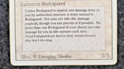 MTG Veteran Bodyguard x1- -Revised Edition-Heavy Play........(DS3D1K7) - Image 5