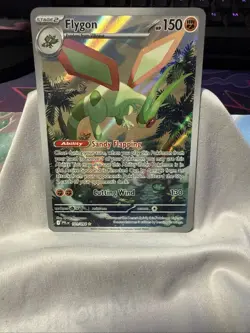 Flygon 101/094 ILLUSTRATION RARE Phantasmal Flames Pokemon Holo NM/M - Image 1