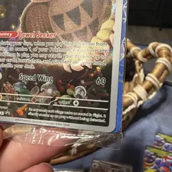 Pokemon Card TCG Noctowl SVP 141 S&V Stellar Crown Black Star Promo SEALED Holo - Image 5
