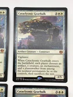 Cataclysmic Gearhulk x4 Magic the Gathering Kaladesh MTG Mythic Rare LP - Image 4
