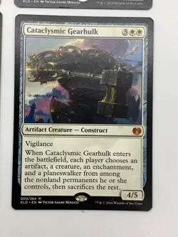 Cataclysmic Gearhulk x4 Magic the Gathering Kaladesh MTG Mythic Rare LP - Image 5