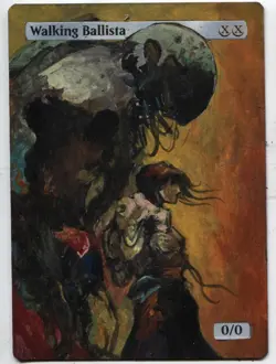 Walking Ballista Altered Art Mtg Hand Painted Card Commander - Image 1