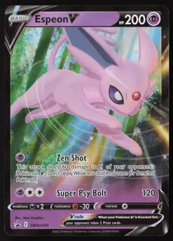 Espeon V - Holo Promo SWSH: Sword & Shield Promo Cards SWSH201 NM - Image 1