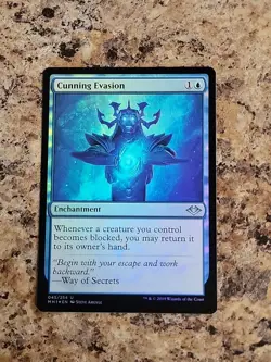 CUNNING EVASION - FOIL NM MTG Modern Horizons Commander EDH - Image 1