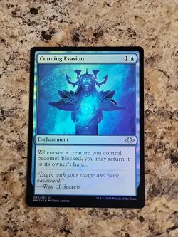 CUNNING EVASION - FOIL NM MTG Modern Horizons Commander EDH - Image 2