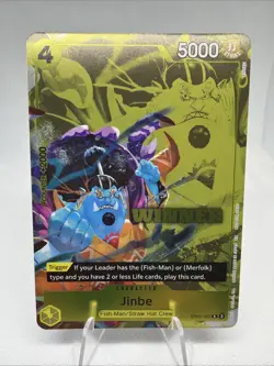 Jinbe Winner Pack 2025 Vol. 3 One Piece Promo Card EB02-055 NEW NM!! - Image 1