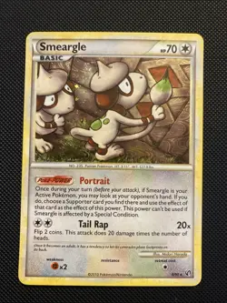 Pokemon TCG Smeargle Holo Rare Card 8/90 Undaunted - Image 1