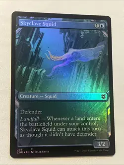 Skyclave Squid 296 (C) (FOIL) Showcase MTG Zendikar Rising - Image 1