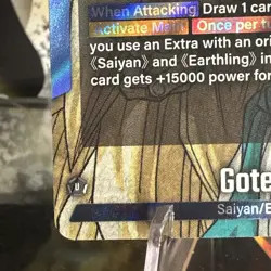 DBS TCG Dragon Ball Super Card Game Gotenks SB02-017 Manga Booster 02 SB02 NM - Image 5
