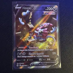 Hoopa V Ultra Rare Holo GG53/GG70 Crown Zenith Galarian Gallery Pokemon Card - Image 2