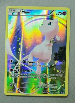 Pokemon Mew XY110 Promo Card Holo Full Art Ultra Rare 2016 NM-LP - Image 2