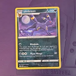 Umbreon 009/015 McDonald's 2024 Promo Regular 110 HP Stage 1 Moon Mirage Card - Image 1