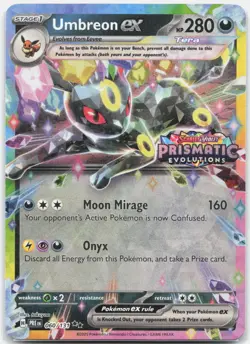 Umbreon ex - (Prismatic Evolutions Stamp) Promo Miscellaneous Cards & Products M - Image 1