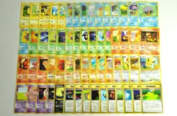 Pokemon card LOT 60 Old Back Japanese Pikachu Psyduck Slowpoke Eevee Jynx etc... - Image 1
