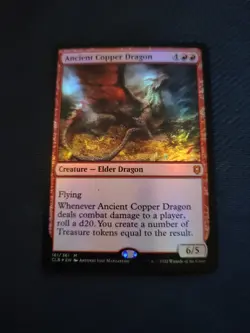 Ancient Copper Dragon (Foil) (Battle for Baldur's Gate #161) MTG - Image 1