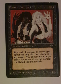 Cuombajj Witches LP/MP Arabian Nights MTG Magic the Gathering - Image 1