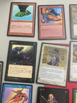 MAGIC: THE GATHERING FOREIGN BLACK BORDER LOT OF 21! FBB MTG! - Image 2