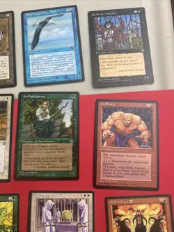 MAGIC: THE GATHERING FOREIGN BLACK BORDER LOT OF 21! FBB MTG! - Image 4