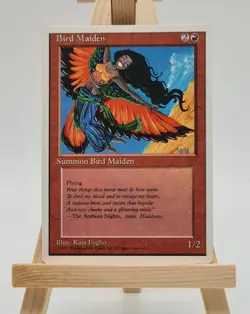 Bird Maiden (Fourth Edition (4ED) Magic Karte MTG Englisch (Vogelmadchen) - Image 1