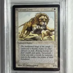 MTG BETA Savannah Lions BGS 9 MINT (with two 9.5 subs) 1993 - Image 3