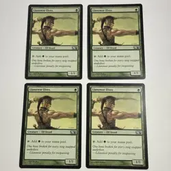 Llanowar Elves x4 Magic 2012 (M12) 182/249 MTG Magic The Gathering - Play Set - Image 1