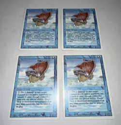 MTG * Pirate Ship Playset (X4) LP/NM Revised 3rd Edition Regular SellbyCyn - Image 1