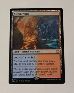 MTG Steam Vents - Lorwyn Eclipsed LP - Image 1