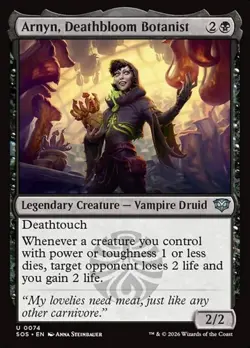 Arnyn, Deathbloom Botanist SOS NM MTG - Image 1