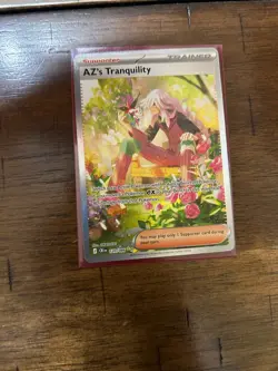 Pokemon AZ's Tranquility SIR - 120/086 Chaos Rising NEW IN HAND Mint, Free Ship - Image 1