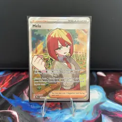 Pokemon TCG Mela 140/131 Prismatic Evolutions Ultra Rare Card - Image 1