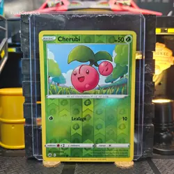 Cherubi Crown Zenith Reverse Holo Pokemon TCG 011/159 Sword & Shield Common - Image 1