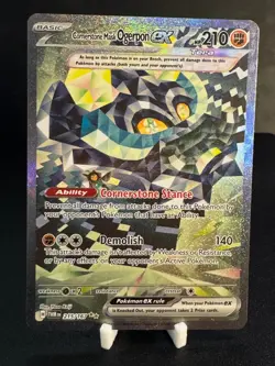 Pokemon Cornerstone Mask Ogerpon ex TWM SV06: #215/167 Special IR Holofoil NM - Image 1
