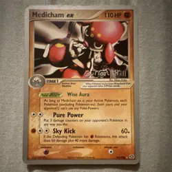 The Pokemon Company Medicham ex 95/106 World Championship Decks Ultra Rare EN 1… - Image 1