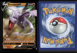 Aerodactyl V 092/196 Holo V Rare Lost Origin Pokemon NM/M - Image 3