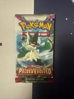 Pokemon Paldea Evolved Booster Pack Factory Sealed - Image 1