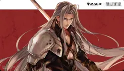 MTG Final Fantasy Sephiroth Playmat Magic The Gathering CCG TCG Japan New Unopen - Image 3