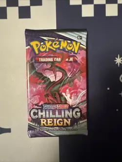 Pokemon Chilling Reign Factory Sealed Booster Pack One Pack - Image 1